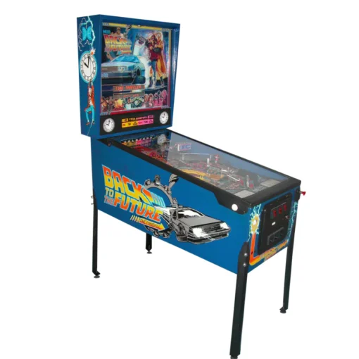 Pinball Machine Back Side Back to the Future Pinball Machine - pinballstate.com