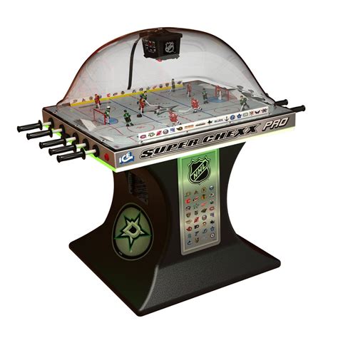 Collegiate Edition Super Chexx Pro Bubble Hockey surrounding view