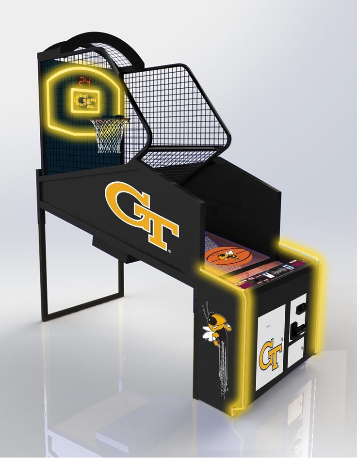 Collegiate Hoops Basketball Arcade full design view