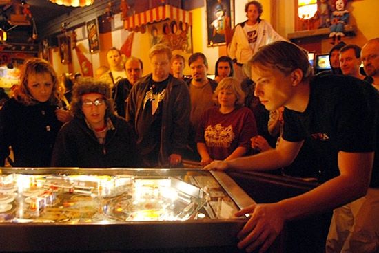 The History of Pinball in Australia front view