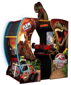 Jurassic park arcade machine for sale full view