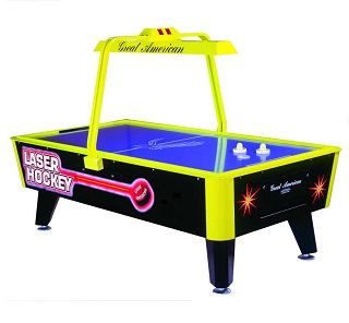 Laser Air Hockey Table full view