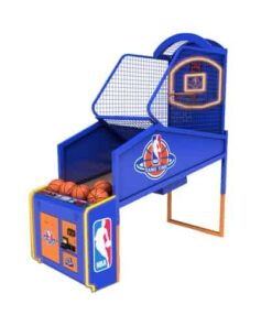 NBA Game Time Basketball Arcade blue design beautiful side view