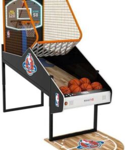 Play NCAA Hoops Pro Basketball arcade game online full view