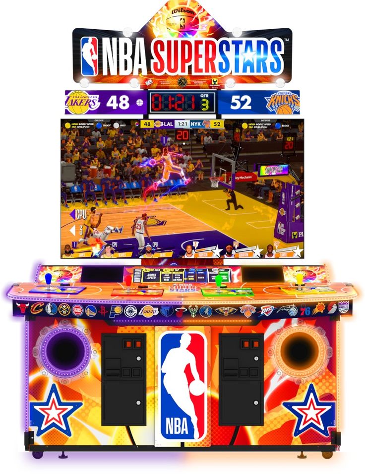 NBA Superstars Arcade full complete view