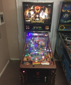 "Lord of the Rings Pinball Machine at pinball state Australia"