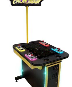 Pac-man battle royale chompionship arcade game full view