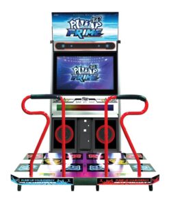 Pump It Up LX 55″ 20th Anniversary Dance Arcade complete view
