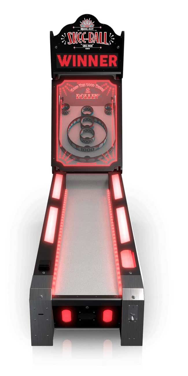 Best Skee-Ball Glow Alley full view