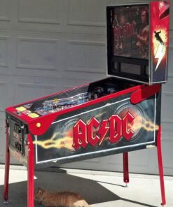 AC DC Pinball machine front view